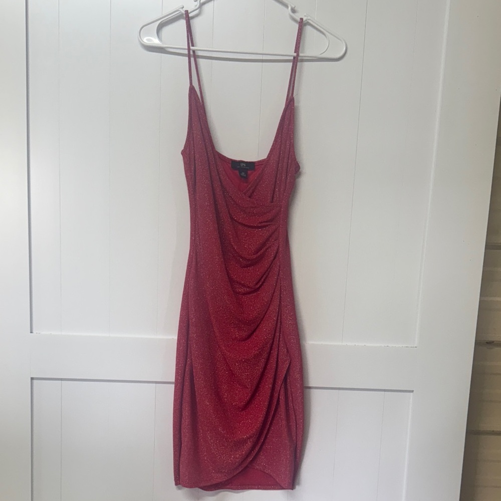 Valentine Sparkling Red Dress